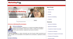 Desktop Screenshot of marketing-free.com