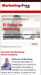 Mobile Screenshot of marketing-free.com